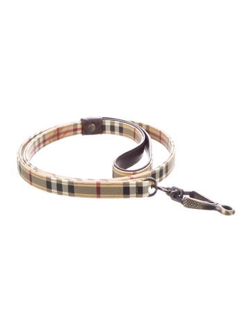 Burberry Pet Accessories Nova Check Dog Leash