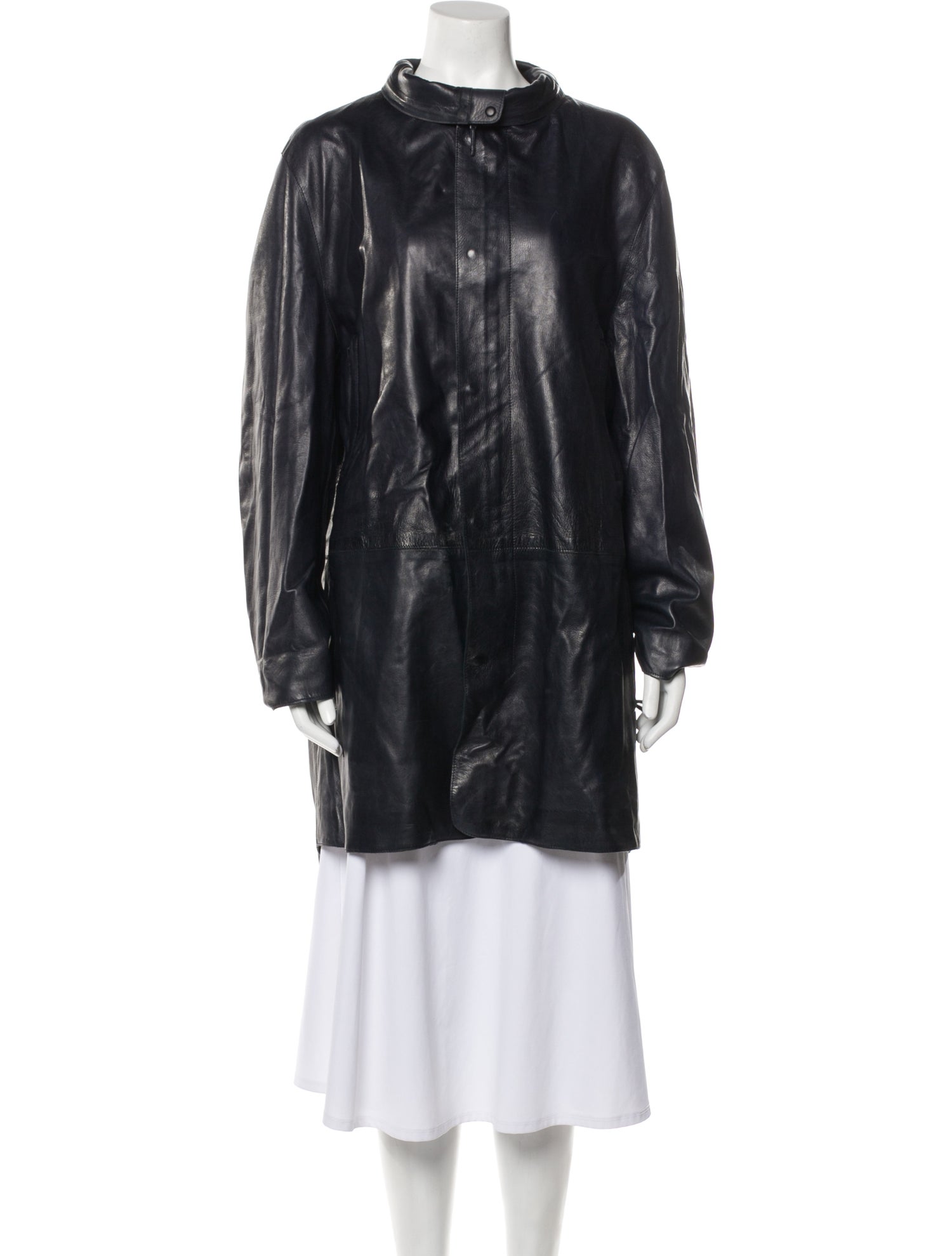 Burberry Prorsum Leather Coat