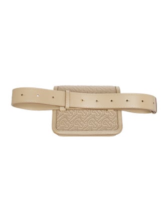 Burberry Leather TB Belt Bag