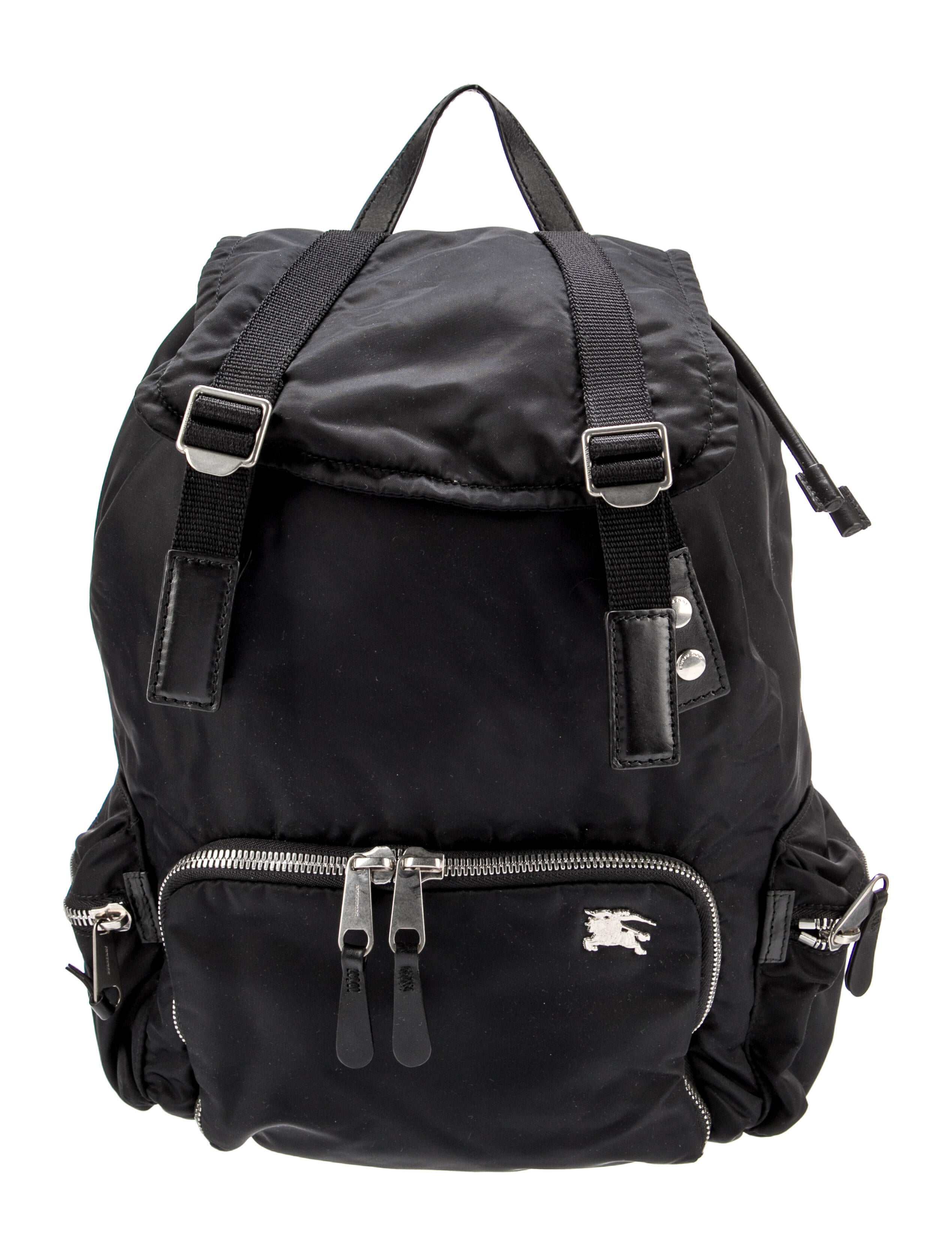 Burberry Solid Nylon Backpack - Black Backpacks, Handbags - BUR411948 ...