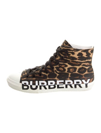 burberry leopard shoes