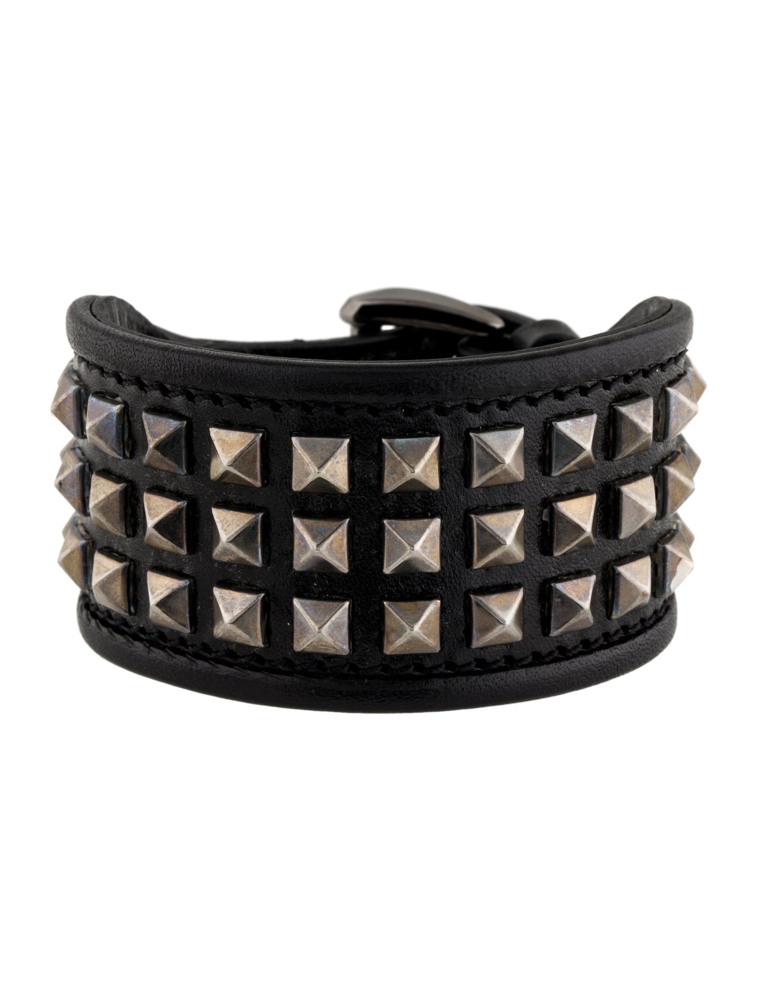 Burberry Studded Leather Bracelet