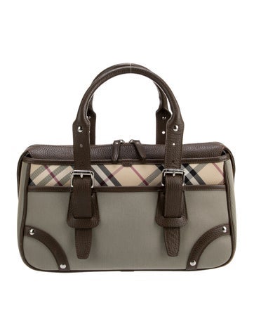 Burberry Handle Bags Rectangular Slip Pocket Zip Bag