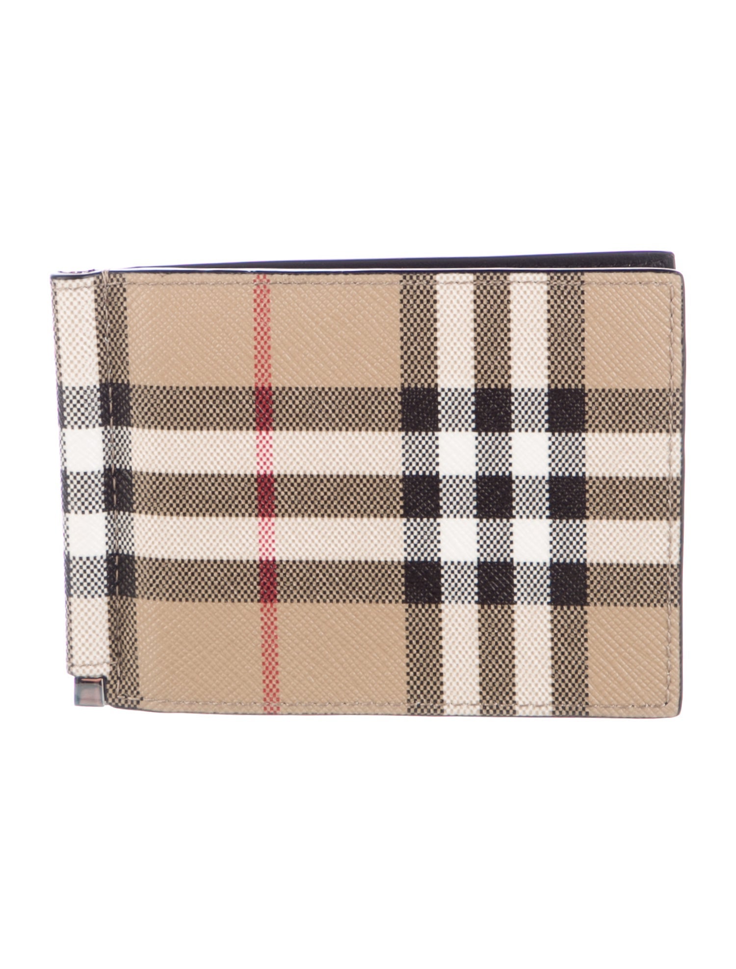 Burberry Nova Check Pattern Bifold Wallet