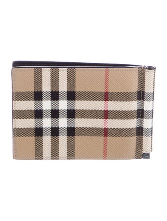 Burberry Nova Check Pattern Bifold Wallet