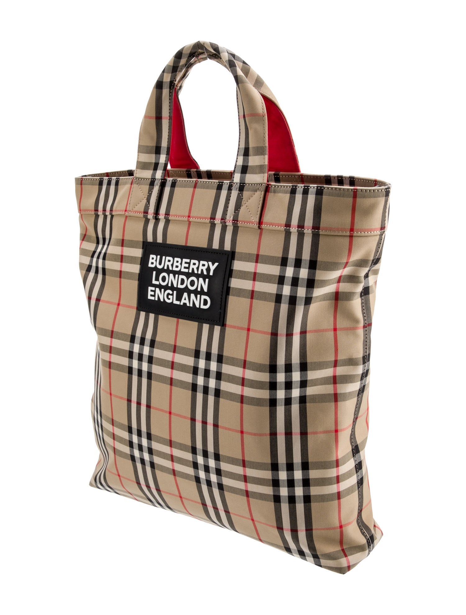 Burberry Nova Check Tote Bag - Neutrals Totes, Handbags