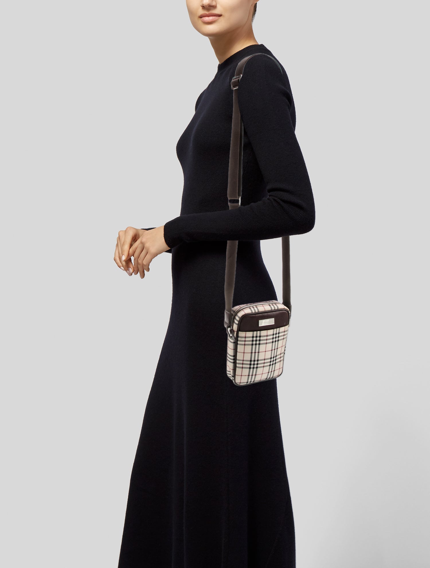 Burberry Nova Check Shoulder Bag