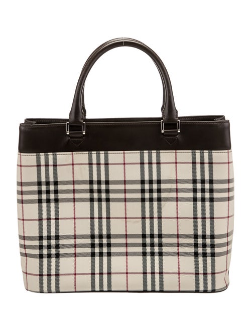 Burberry Nova Check Handle Bag