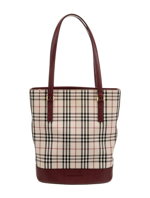 Burberry Nova Check Tote Bag