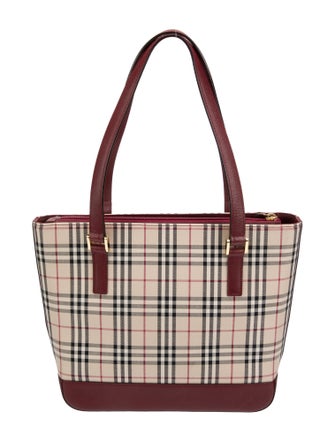 Burberry Nova Check Tote Bag