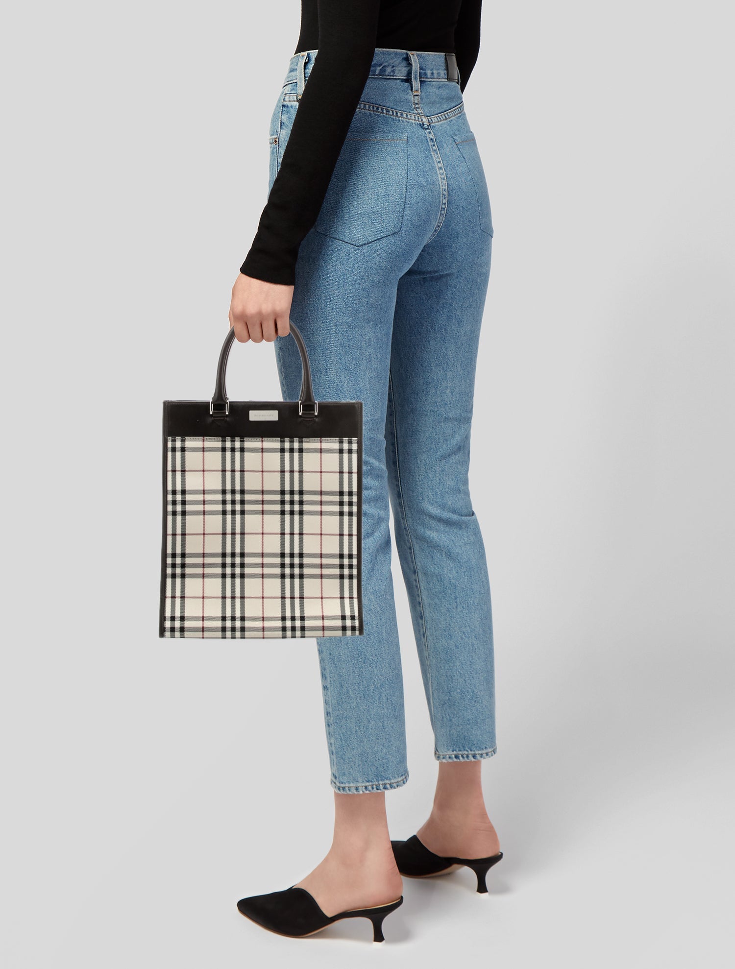 Burberry Nova Check Tote Bag