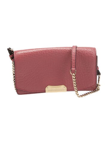 Burberry Crossbody Bags Leather Chain Bag