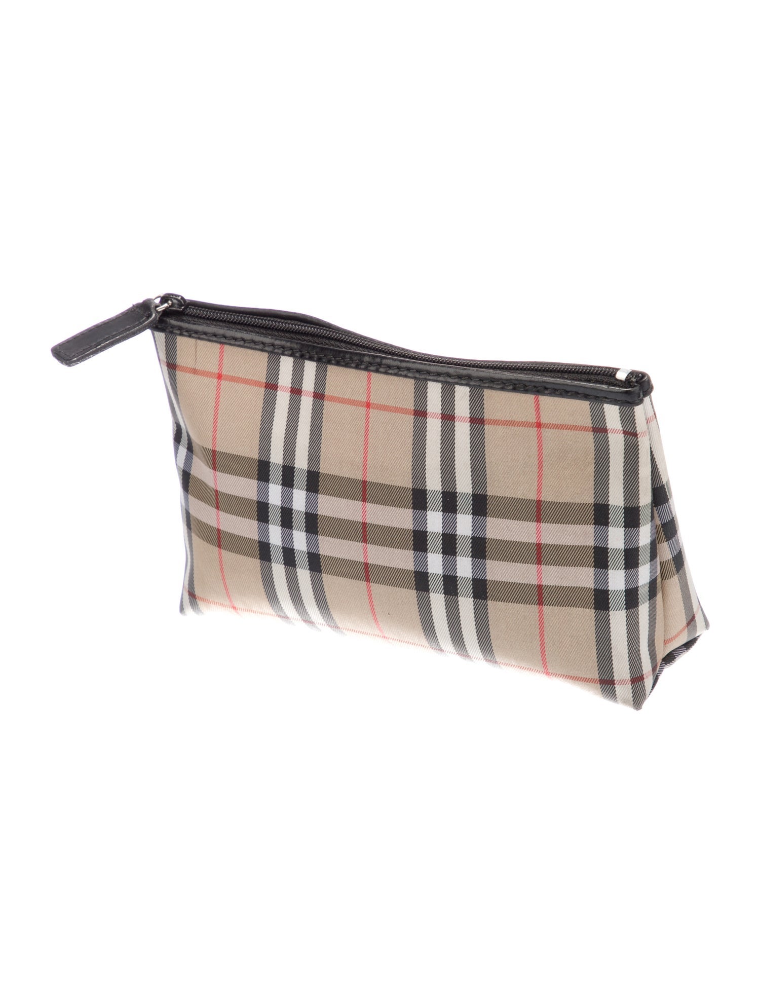 Burberry London Nova Check Cosmetic Bag Neutrals Cosmetic Bags