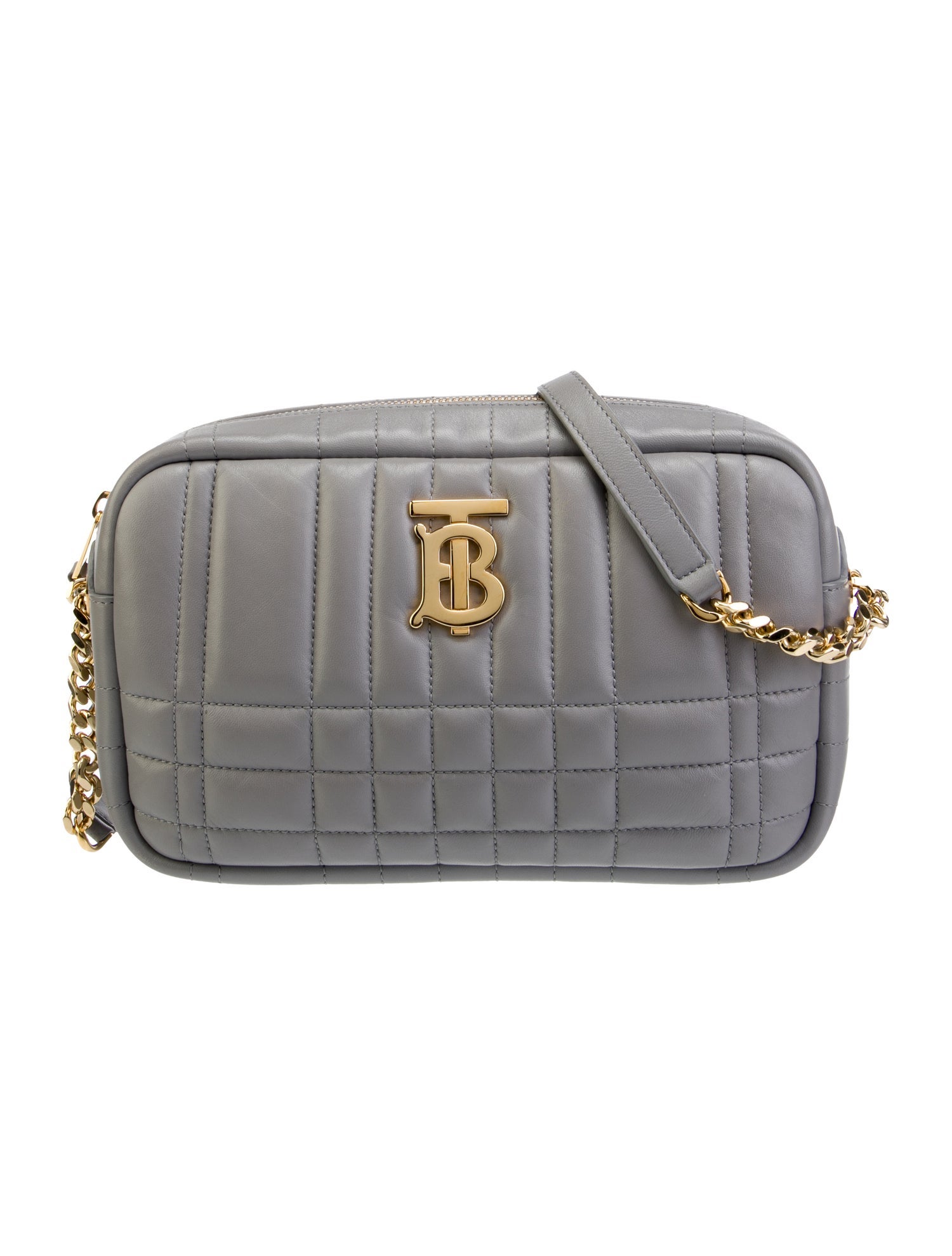 Burberry Quilted Leather Lola Crossbody Bag
