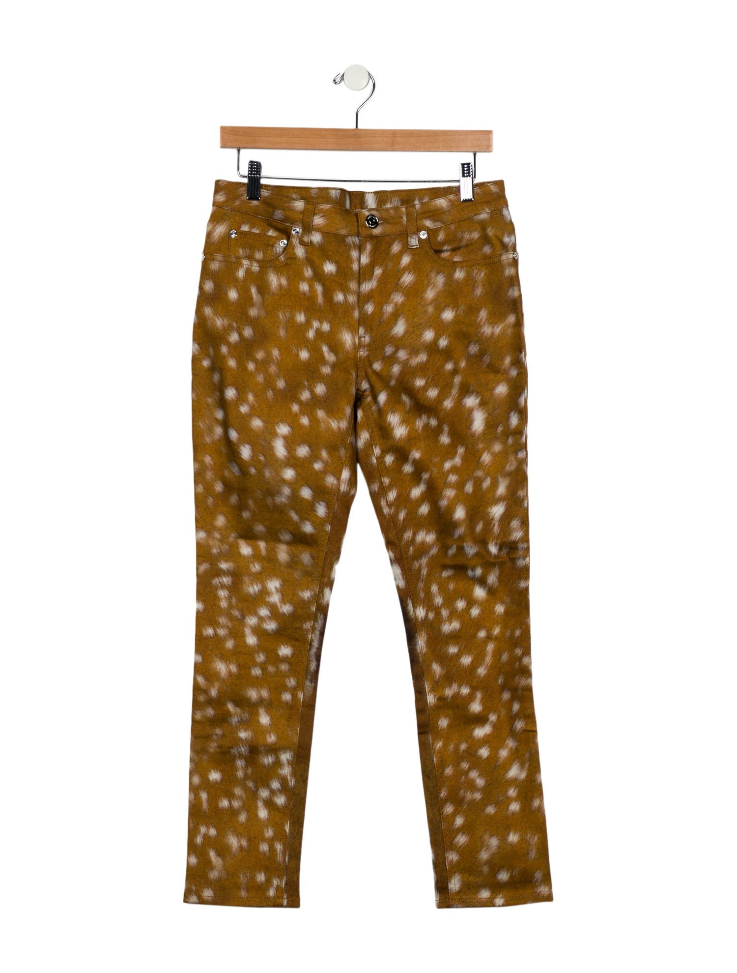 ★★Adairs★★ Burberry pants brown IS7425 Burberry Men's Black Embellished Mohair Wool Classic Fit