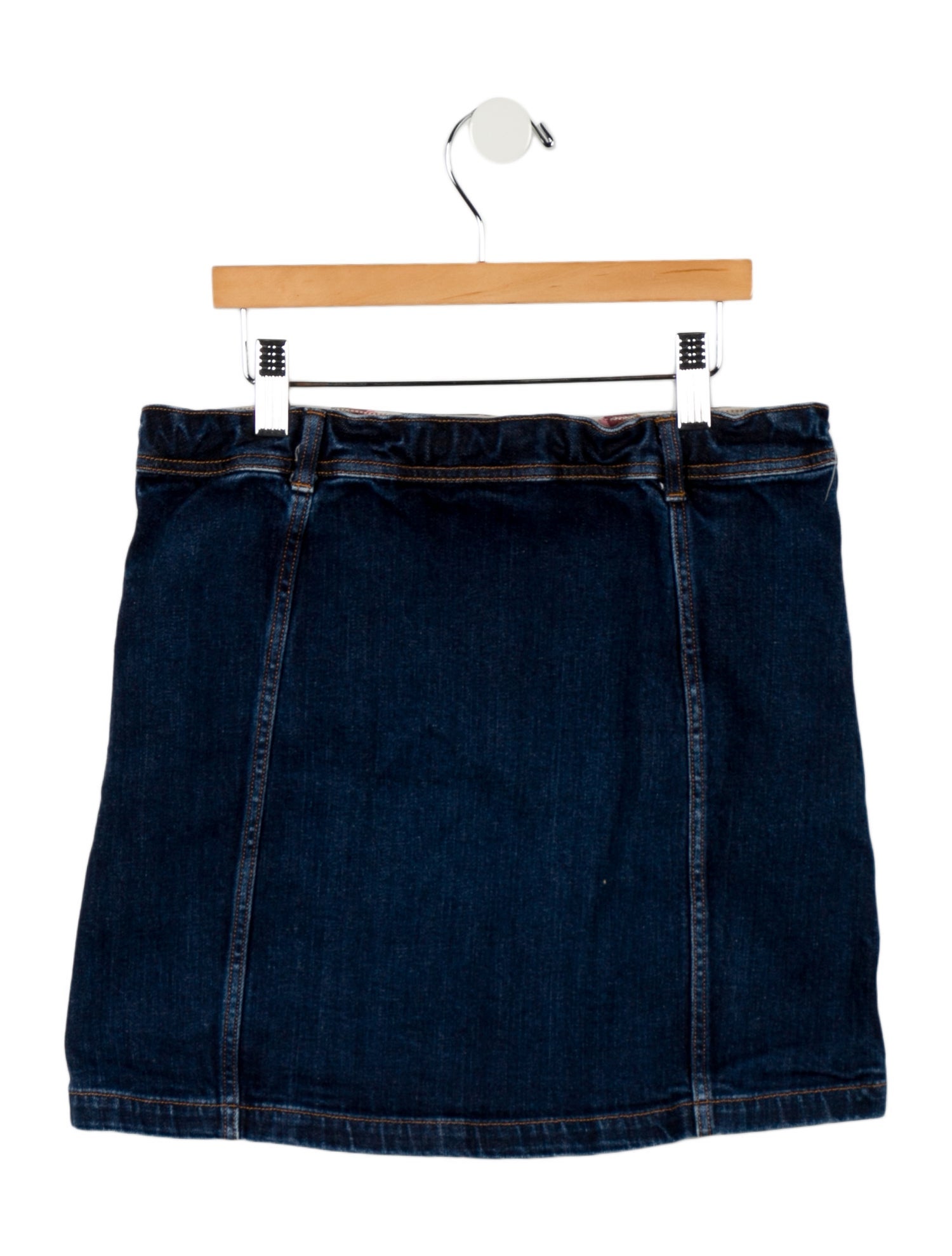 Burberry Girls' Denim Mini Skirt