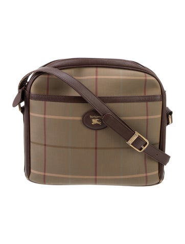 Burberry's Shoulder Bags Canvas Bag