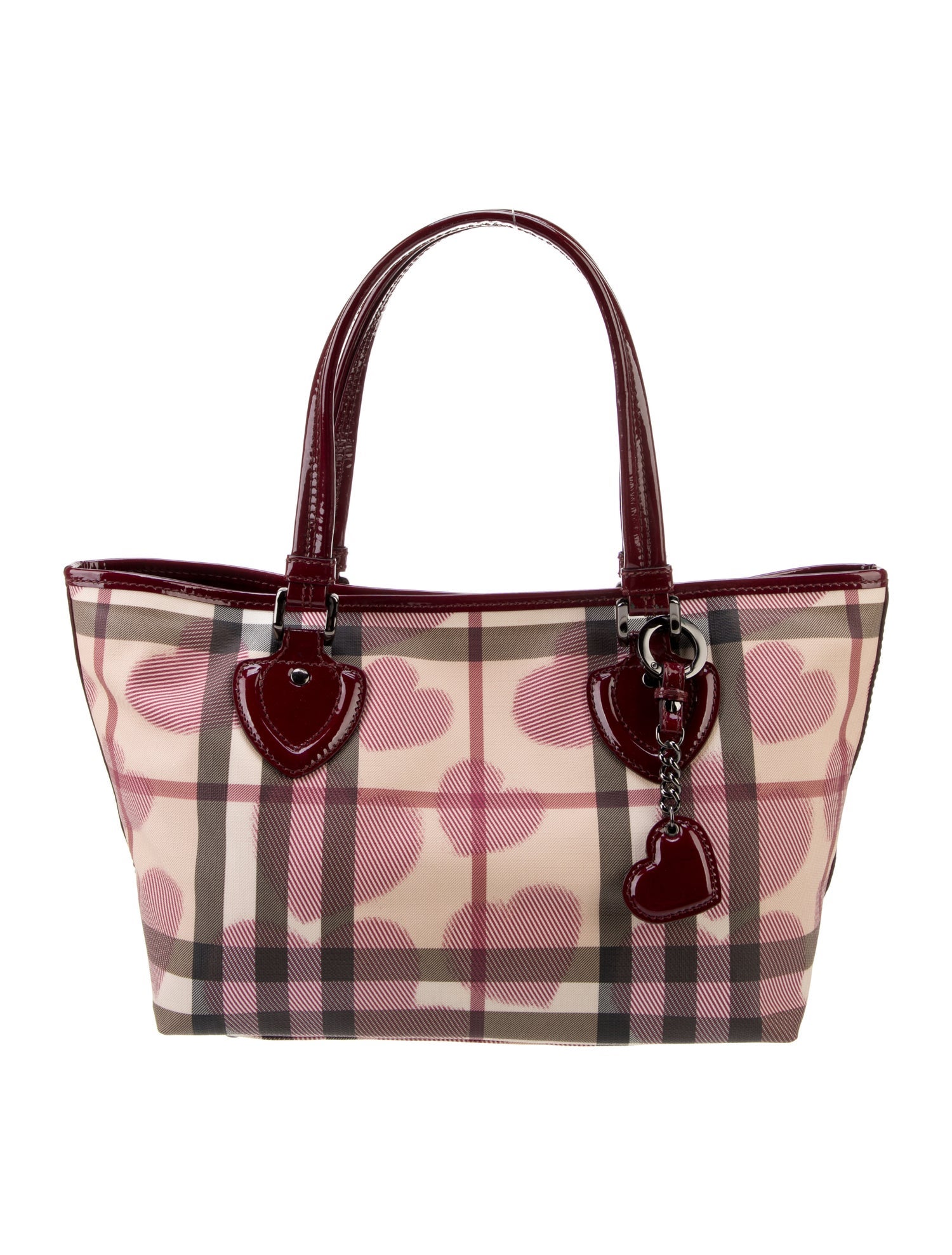 Burberry Nova Check Pattern Tote