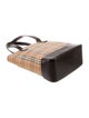 Burberry Canvas Haymarket Check Pattern Tote