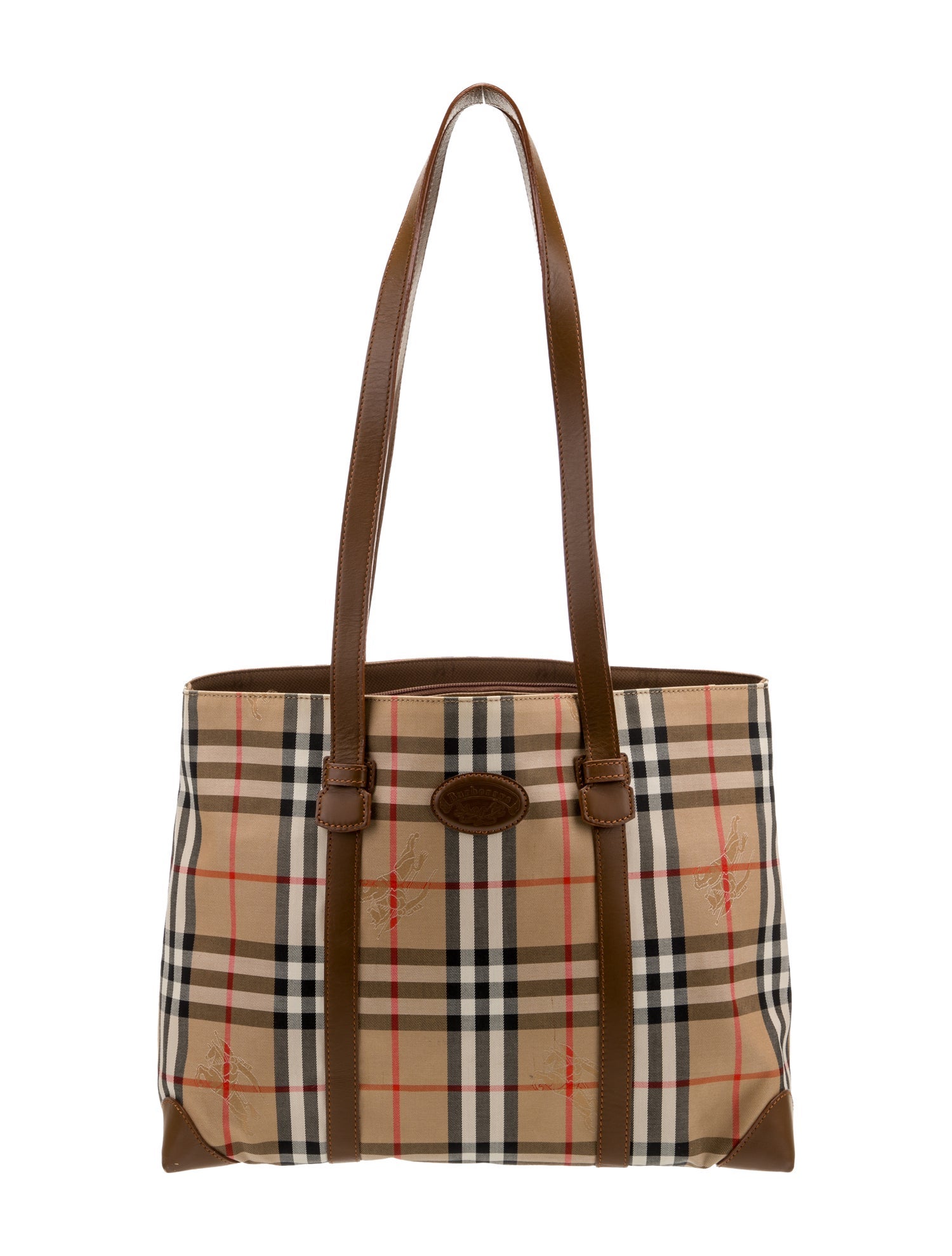 Burberry Haymarket Check Tote