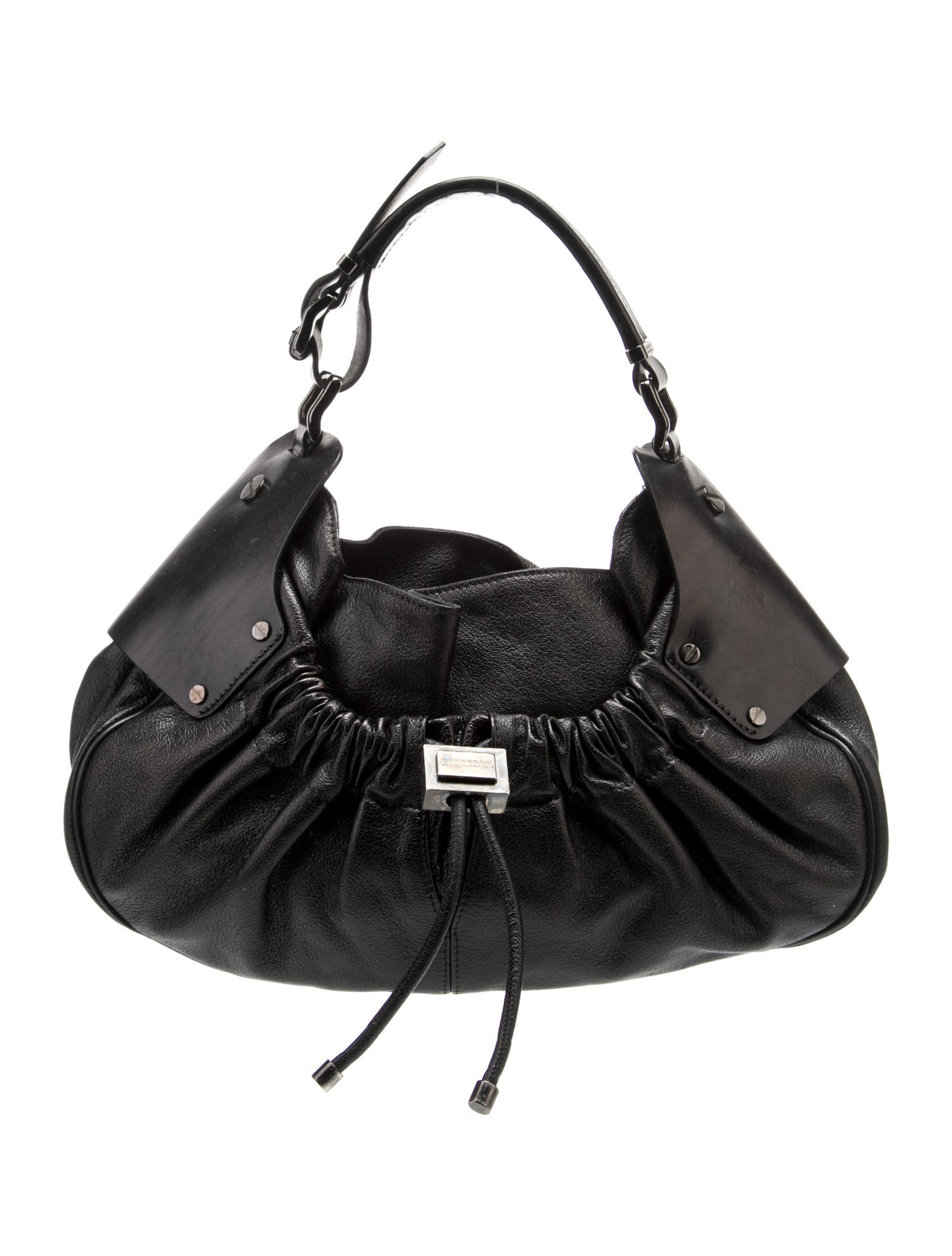 Burberry Leather Warrior Hobo