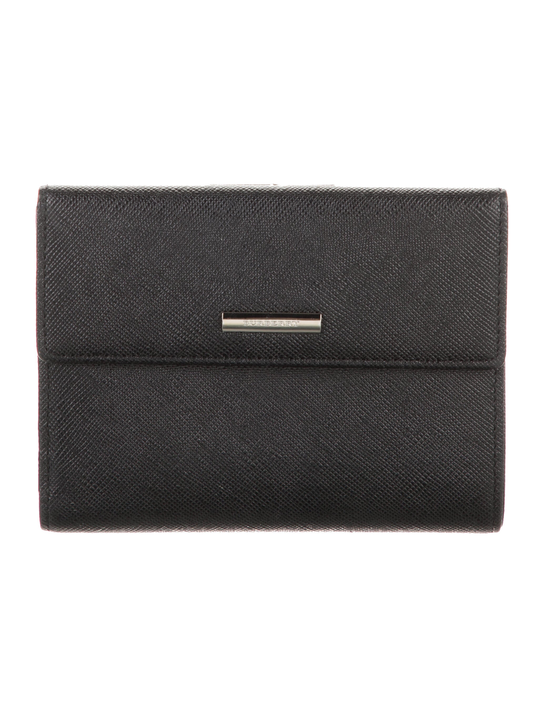 Burberry Leather Trifold Wallet