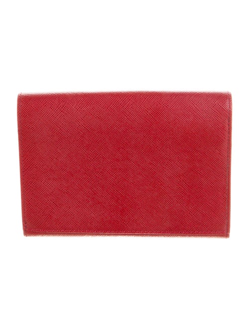 Burberry Leather Compact Wallet