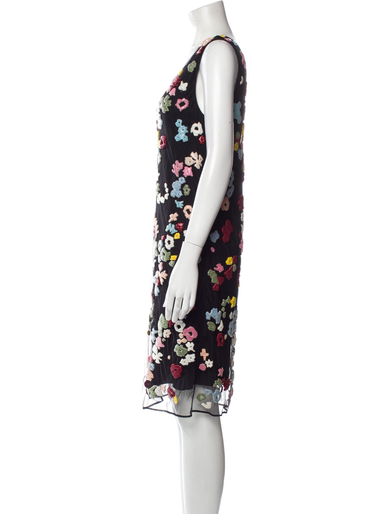 Burberry Floral Print Knee-Length Dress w/ Tags