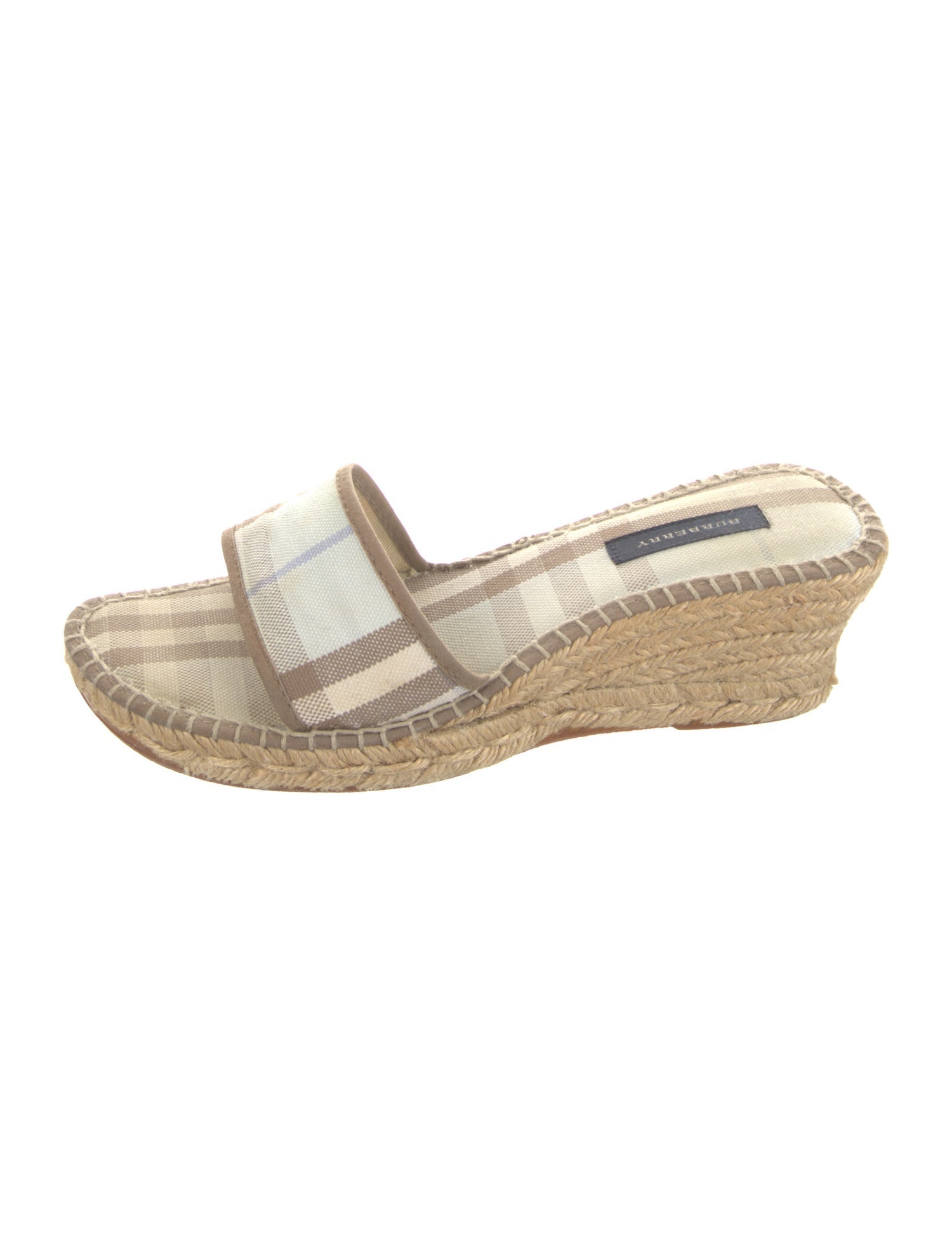 Burberry Canvas Printed Espadrilles