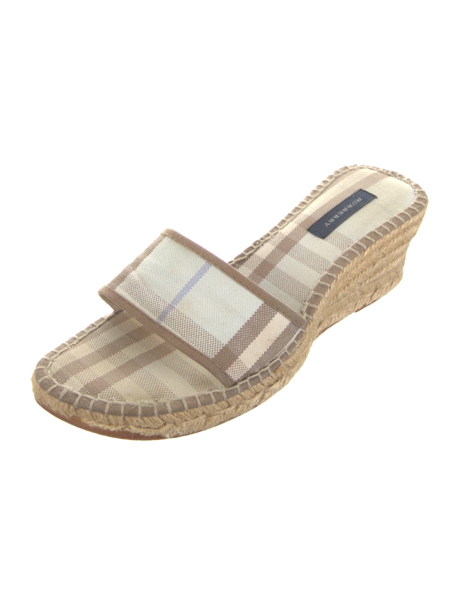 Burberry Canvas Printed Espadrilles