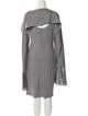 Burberry Merino Wool Knee-Length Dress