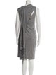 Burberry Merino Wool Knee-Length Dress