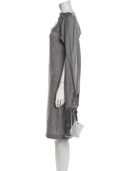 Burberry Merino Wool Knee-Length Dress