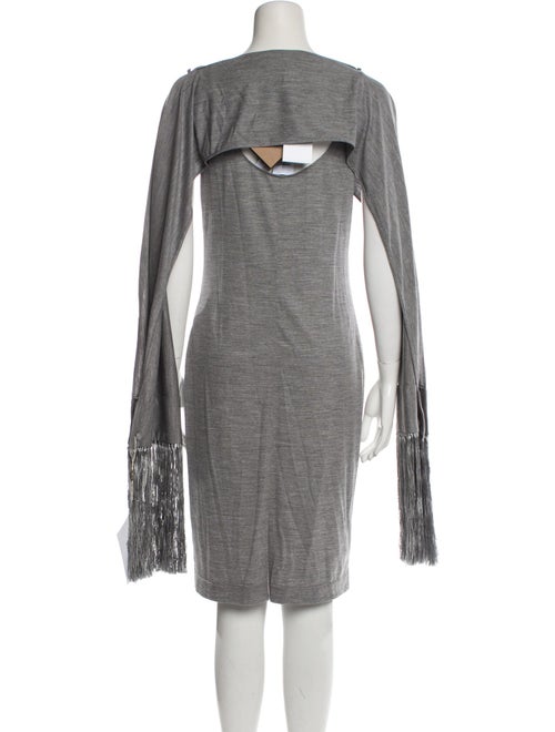 Burberry Merino Wool Knee-Length Dress