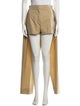 Burberry Mohair Straight Leg Pants