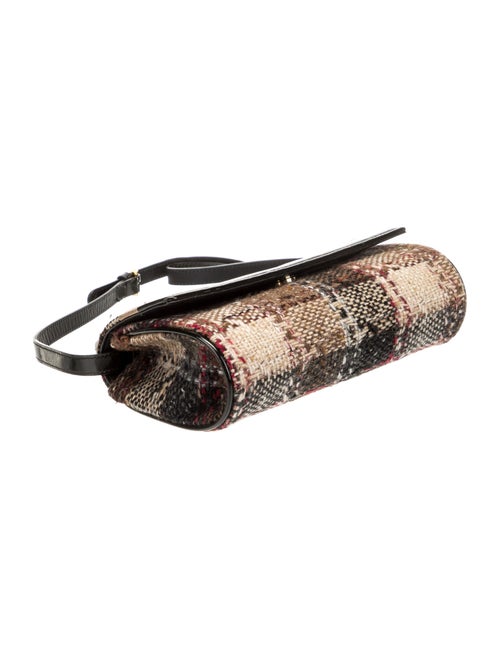 Burberry Tweed Crossbody Bag