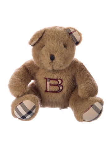 BURBERRY Vintage Nova Check Teddy Bear