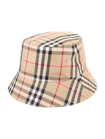 Burberry House Check Print Bucket Hat
