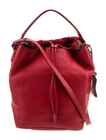 Burberry Bucket Bags Leather Bag