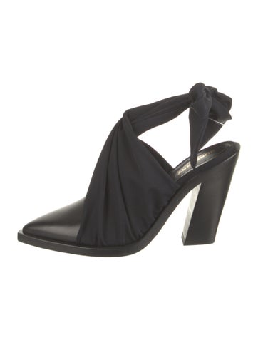 Burberry Pumps Leather Slingback 7