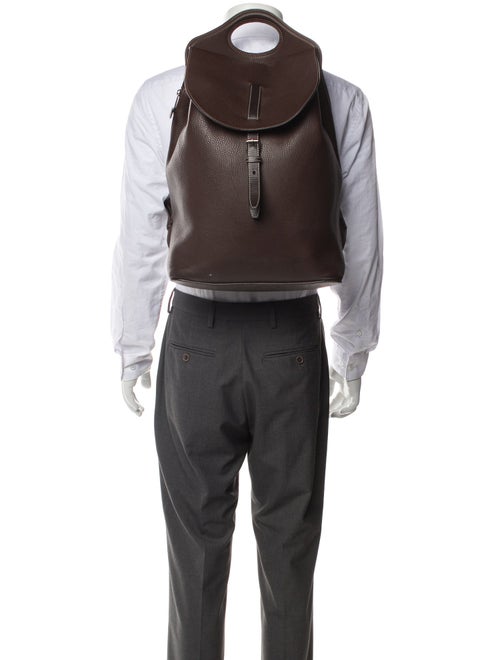 Burberry Solid Leather Backpack