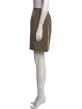 Burberry Merino Wool Mini Skirt