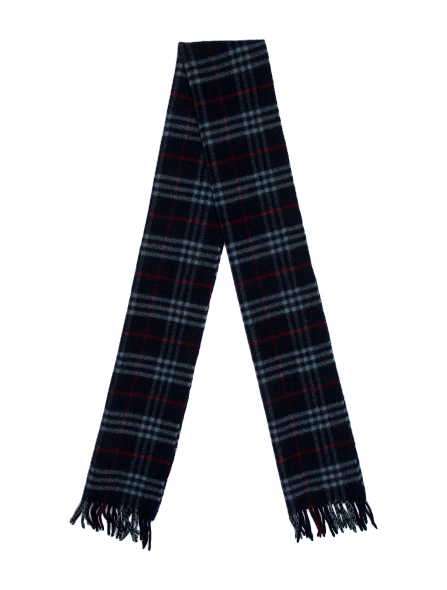 Burberry Lambswool House Check Pattern Scarf