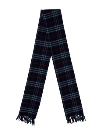 Burberry Lambswool House Check Pattern Scarf