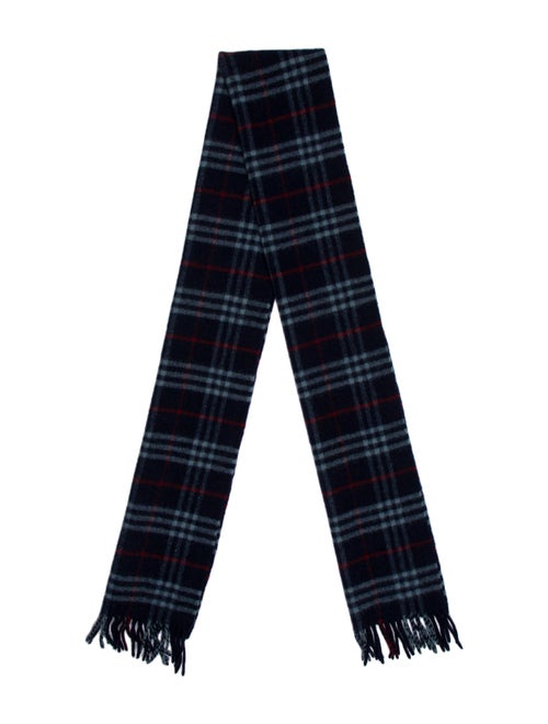 Burberry Lambswool House Check Pattern Scarf