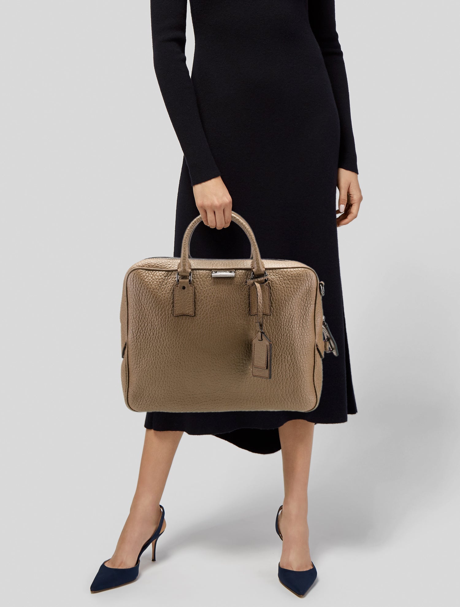 Burberry Leather Briefcase