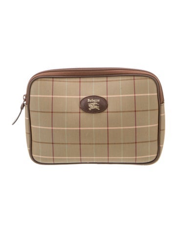 Burberry's Clutches Canvas Minaudière
