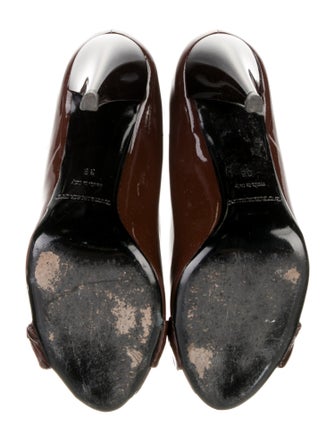 Burberry Patent Leather Pumps