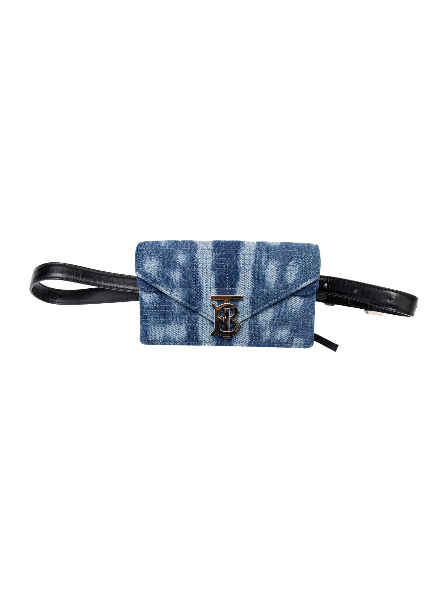Burberry Quilted Belt Bag Blue Waist Bags, Handbags BUR456745 The