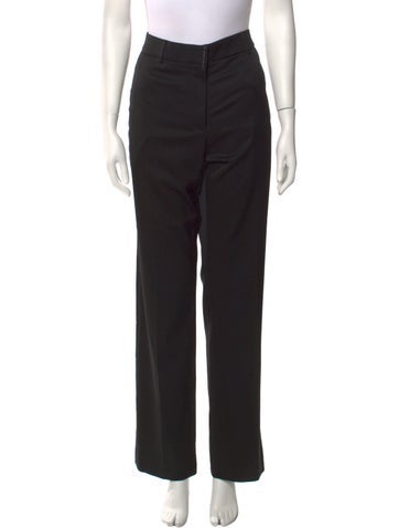 Burberry Pants Wool Wide Leg M